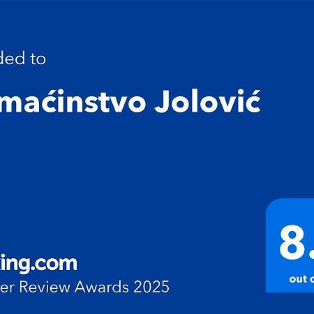 Hotel Domacinstvo Jolovic Kraljevo Exterior foto